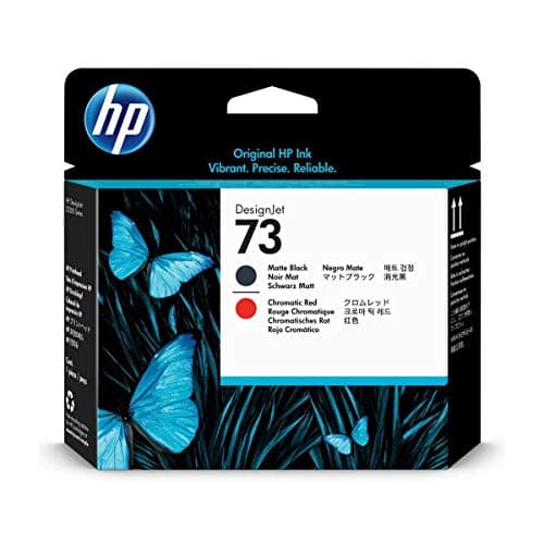 Image of HP Original 73 Matte Black and Chromatic Red Printhead