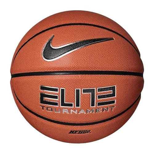 Image of NIKE BASKETBALL ELITE TOURNAMENT AMBER/BLACK-SZ 7-FULL