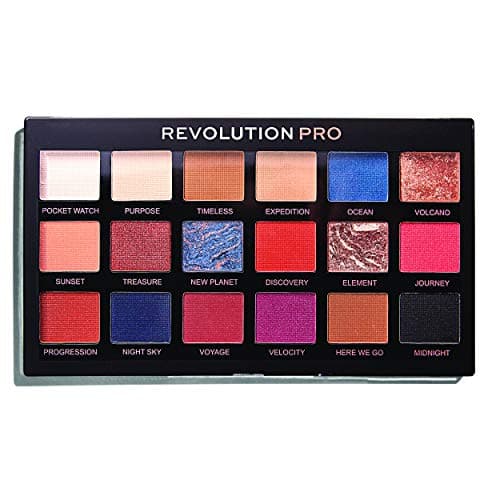 Image of Revolution PRO Regeneration Trends Azure Eye Shadow Palette 18 x 0.8g