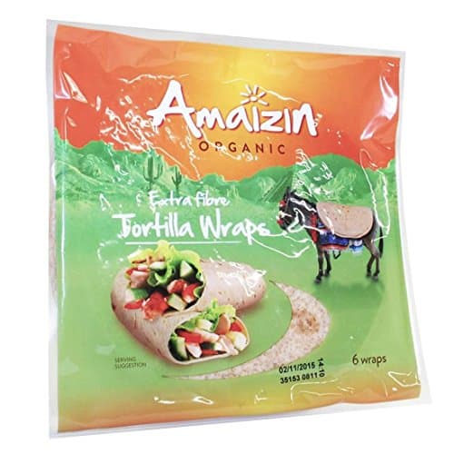 Image of Amaizin | Og Tortilla Wraps Extra Fibre | 1 x 240g