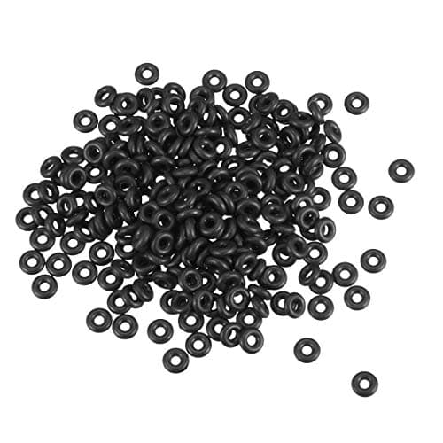 Image of sourcing map Nitrile Rubber O-Rings 7mm OD 3mm ID 2mm Width, Metric Sealing Gasket for Automotive Machine Plumbing, Pack of 200