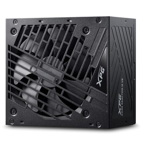 Image of XPG Core Reactor II VE 650W 80 Plus Gold Fully Modular Power Supply, ATX 3.0/3.1 Compliant, 12WHP Cable, High Efficiency Gaming PSU (COREREACTORIIVE650G-BKCUS)
