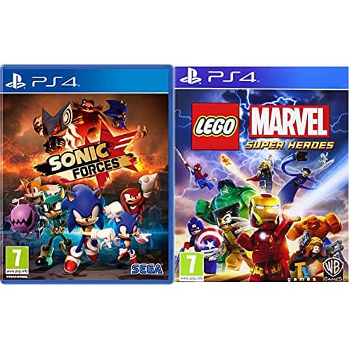 Image of Sonic Forces (PS4) & LEGO Marvel Super Heroes (PS4)