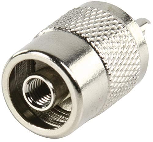 Image of 2 x Auline UHF Male PL259 Twist On Solder Plug for RG58 RG-58 Coaxial Cable