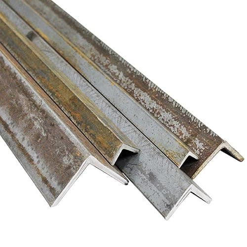 Image of Mild Steel Angle Iron Steel Section 20mm to 60mm 3mm to 6mm | 1000mm Long UK Made (20 x 20mm x 3mm)