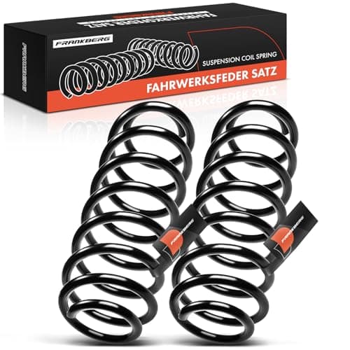 Image of Frankberg 2x Coil Spring Rear Suspension Compatible with C4 II B7 1.4L-1.6L Hatchback 2011-2017 DS4 NX_ 1.6L Hatchback 2011-2015 DS4 1.6L Hatchback 2011-2015 Replace# 5102F5