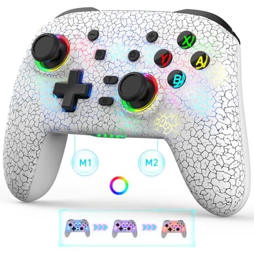 Image of Joso Game Controller for PC/iPad/iPhone/Android, Wireless Gamepad for Switch PS4/PS3, Cloud Gaming Controller Support Streaming on PS/Xbox/PC Console with Back Button/Turbo/6-Axis Gyro/Dual Motors