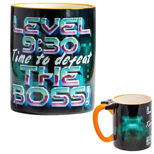 Image of Boxer Gifts 'Defeat The Boss' Pro Gamer Mug | Awesome Gaming Themed Mug