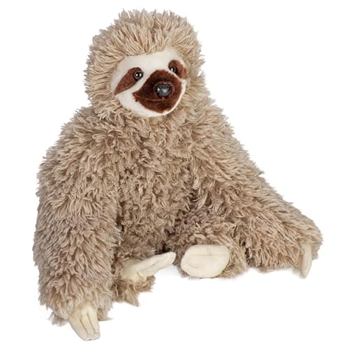 Image of Wild Republic 12257 Sloth Plush, Soft Toy, Cuddlekins, Grey, 30 cm