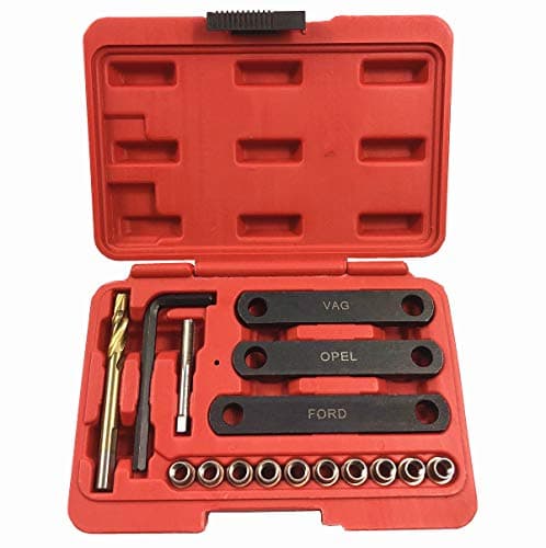 Image of BestsQ Brake Caliper Thread Repair Kit Compatible with VAG VW Vauxhall Astra Focus