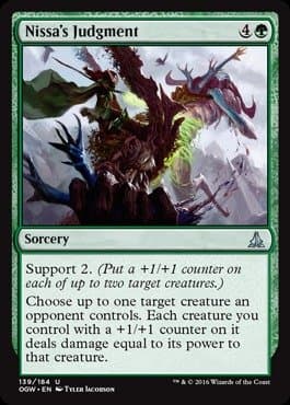 Image of Magic: the Gathering - Nissa's Judgment (139/184) - Oath of the Gatewatch