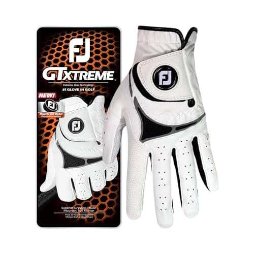 Image of FootJoy GT Xtreme Women's Golf Glove, White, S, Left Hand (for Right Handed Golfer)
