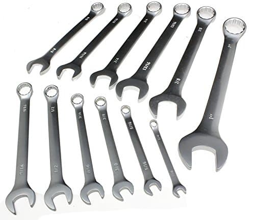 Image of GOOD QUALITY 12 PIECE AF SPANNER COMBINATION SET