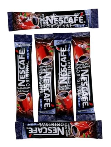 Image of 50 x 2g NESCAFE Original DECAFF Instant Coffee Sticks Decaffeinated Sachets Packs