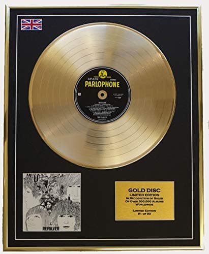 Image of THE BEATLES/LIMITED EDITION/CD GOLD DISC/ALBUM 'REVOLVER'(The Beatles)