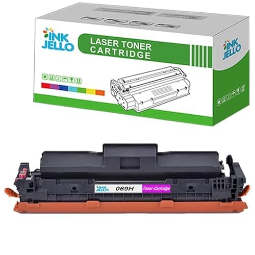 Image of Inkjello 069H Toner Cartridge For Printer, Compatible With Canon i-SENSYS LBP673Cdw MF752Cdw MF754Cdw Magenta (1-Pack)