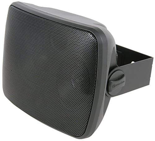 Image of Weatherproof Compact Background Speakers | 80W Black