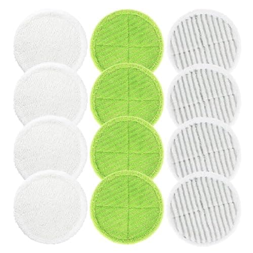Image of LTWHOME Replacement Mop Pads Set Fit for Bissell Spinwave 2039A 2124, Elicto ES-200, ES-530, (Pack of 12)