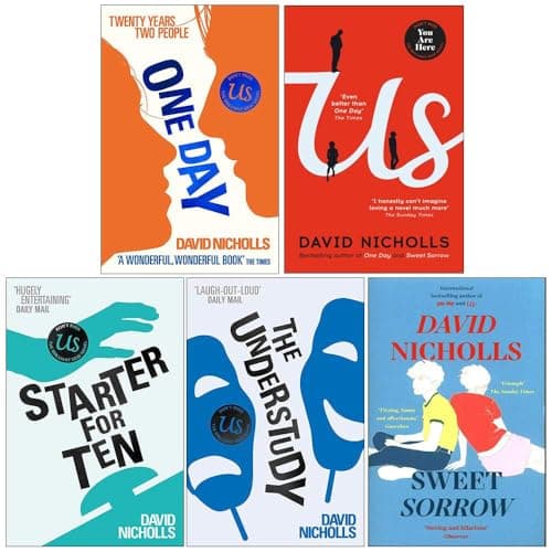 Image of David Nicholls Collection 5 Books Set (One Day, Us, Starter For Ten, The Understudy, Sweet Sorrow)