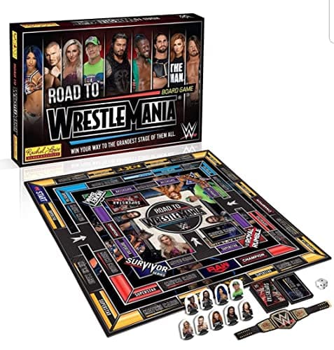 Image of WWE Road to Wrestlemania Board Game, 40 x 27 x 5cm