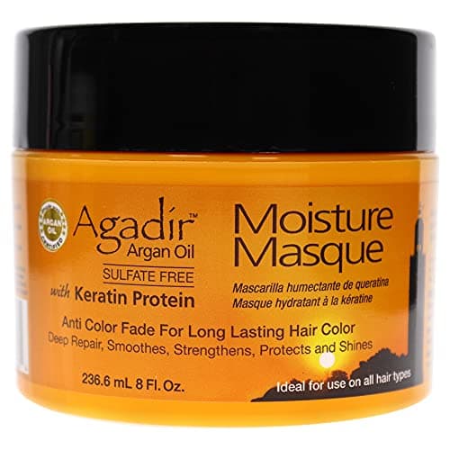 Image of Agadir Argan Oil - Keratin Protein Moisture Masque (Anti Color Fade For Long Lasting Hair Color, Ideal For Use on All Hair Types) - 236.6ml/8oz