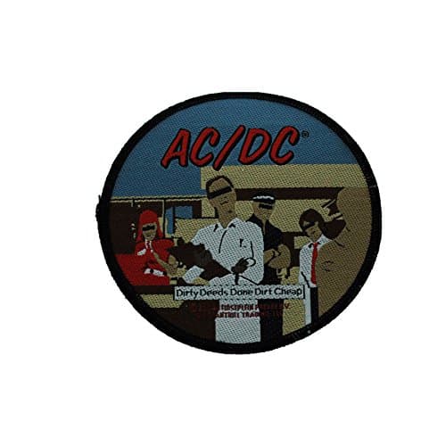 Image of AC/DC - Woven Patch - Dirty Deeds