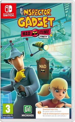 Image of Inspector Gadget: Mad Time Party (Switch Code-in-Box)