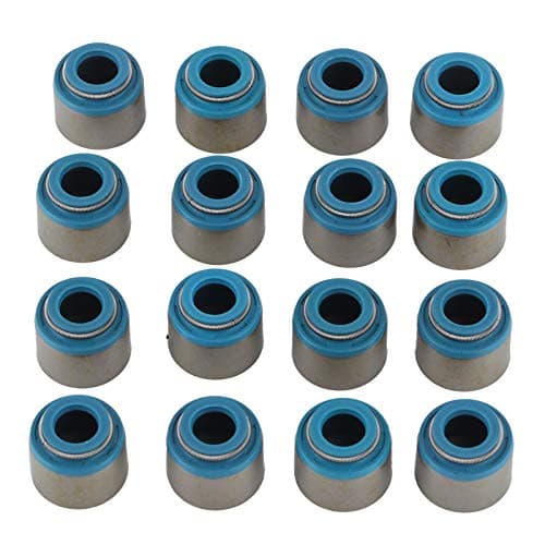 Image of Valve Seals,Valve Seals Replacement Engine Valve Stem Seal Set of Body Viton Valve Seals Valve Stem Replacement for Small Block LS1 / LS6 engines(16pcs)