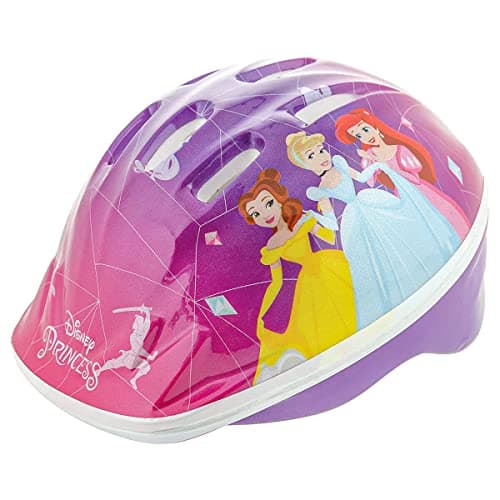 Image of Disney Princess Girl Safety Helmet, Pink, 48-54 cm