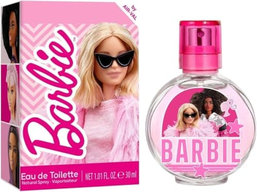 Image of Children's Perfume Barbie, Eau de Toilette 30 ml - Floral Fragrance in a Beautiful Perfume Bottle