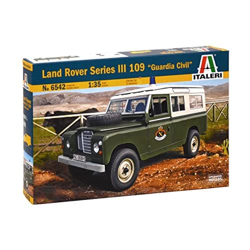 Image of ITALERI ITA6542 Land Rover 1:35 109 "Guardia Civil Model kit, Not Inscribed