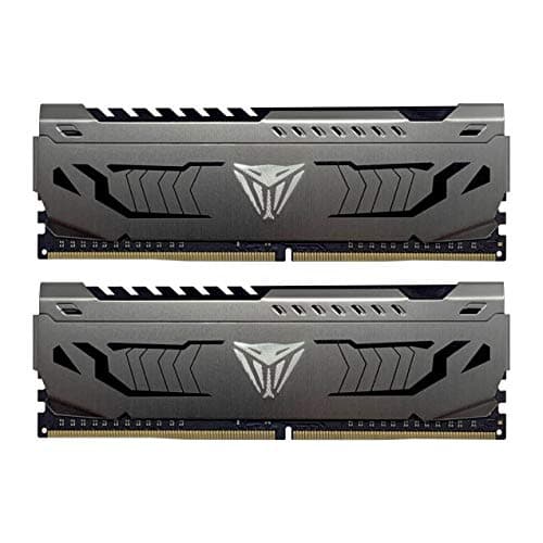 Image of Patriot Viper Steel DDR4 RAM 16GB (2X8GB) 3200MHz CL16 UDIMM Desktop Gaming Memory Kit - PVS416G320C6K