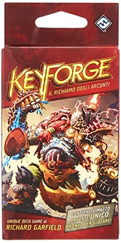 Image of Asmodee- Keyforge Call of the Archons - Card Game Deck, Red, 10601
