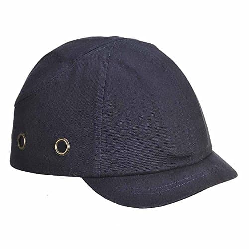 Image of Portwest Short Peak Bump Cap, Size: One Size, Colour: Navy, PW89NAR