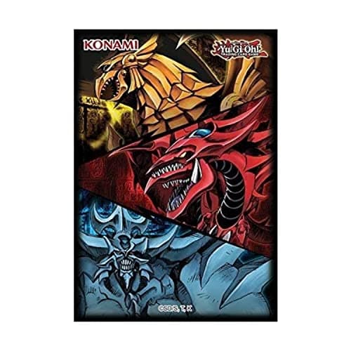 Image of Yu-Gi-Oh! SORS Slifer, Obelisk & Ra Card Sleeves (50 Pack)