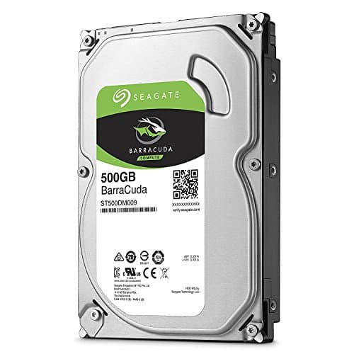 Image of Seagate Barracuda - 500GB internal hard drive (7200 rpm, SATA3) silver color,ST500DM009