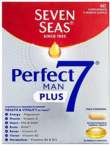 Image of Seven Seas Perfect7 Man Multivitamin Tablet 60 (3 Packs)