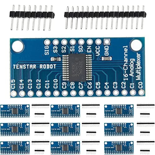 Image of DAOKAI 16-Channel Analog Digital Multiplexer Breakout Board Module - 10 Pack