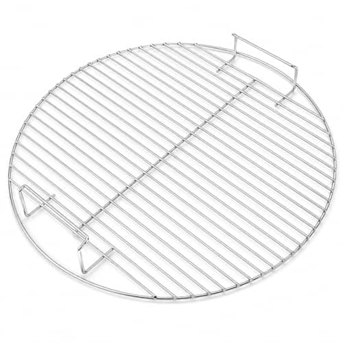 Image of Uniflasy 7432 44.5cm Round Cooking Grate for Weber Charcoal Grills, Weber One-Touch, Bar-B-Kettle, Smokey Mountain Cooker Smoker, Pit Boss, Louisiana, Char-Broil, Jumbo Joe, Large Big Green Egg