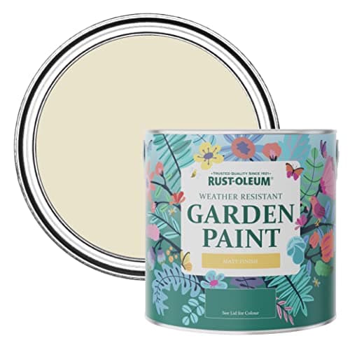 Image of Rust-Oleum Beige Mould-Resistant Garden Paint In Matt Finish - Longsands 2.5L