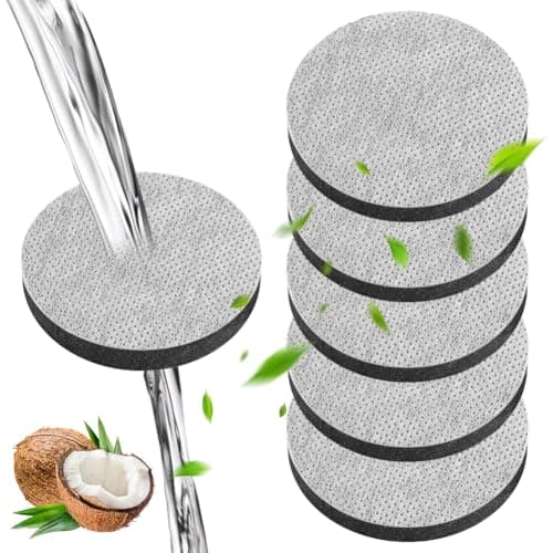 Image of OFFCUP 6 Pack MicroDisc Replacement Filter Discs for Brita Fill and Go Water Filter Bottles Carafes, Reduce Chlorine Microparticles and Other Impurities, Eco-Friendly and Economical