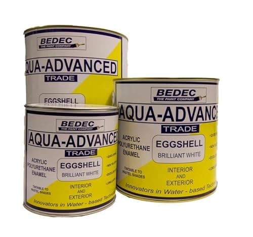 Image of Aqua-Advanced Brilliant White Eggshell, 2.5 litres