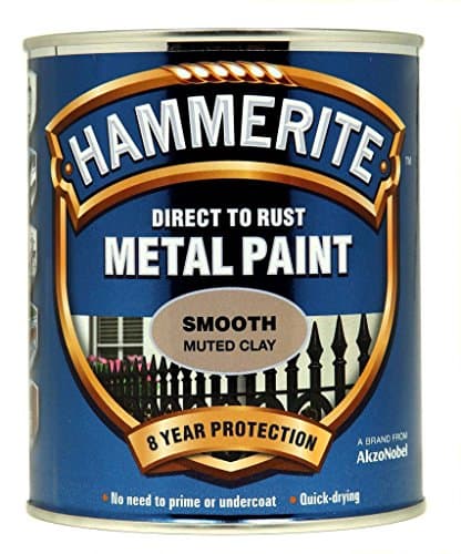 Image of Hammerite Metal Paint Smooth 750ml Muted Clay by Hammerite