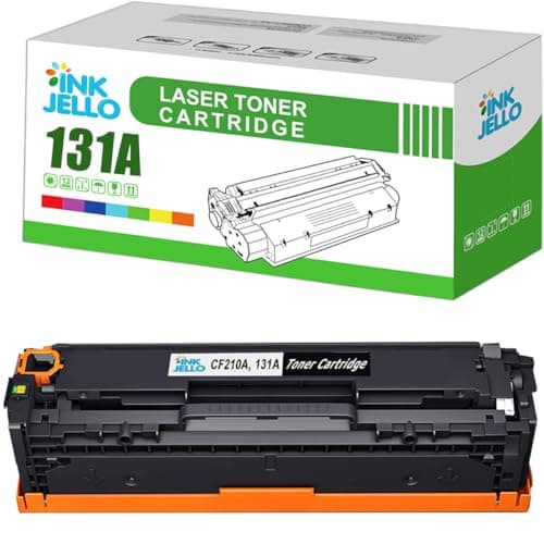 Image of InkJello Compatible Toner Cartridge Replacement for HP LaserJet Pro 200 Color M251n M251nw MFP M276n MFP M276nw CF210A (Black, 1-Pack)