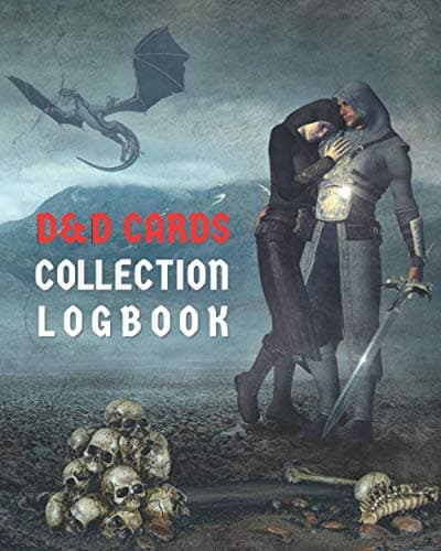 Image of D&D Cards Collection Logbook: Dungeons Dragons Fantasy Game Card Edition Collectables Indexing Book for 5e DM & DnD RPG Players With Pages To Log & ... Collection Index Information (D&D Accessory)