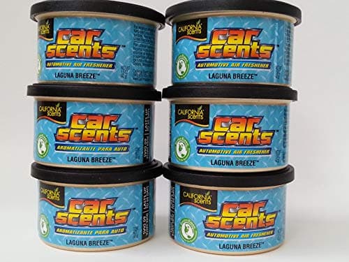 Image of Car Scents California Laguna Breeze Air Freshener Pack of 6