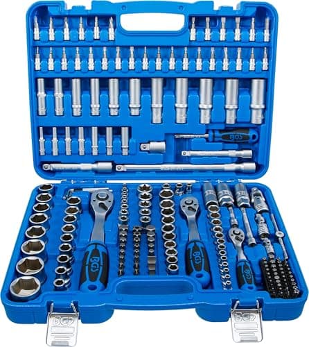 Image of BGS 2243 | Socket Set Hexagon | 6.3 mm (1/4") / 10 mm (3/8") / 12.5 mm (1/2") Drive | 192 pcs.