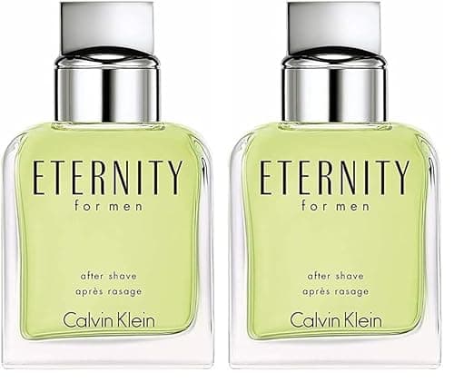 Image of CALVIN KLEIN Eternity - After Shave for Men - Woody-Aromatic Fragrance - Nourishes and Cools After Shaving - 100 ml (Pack of 2)