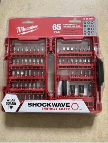 Image of MILWAUKEE SHOCKWAVE 65-Piece MRO Impa