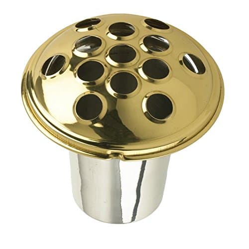 Image of Black Country Metal Works Large Flower Vase - Solid Brass - Ideal For Use With Memorial Stands